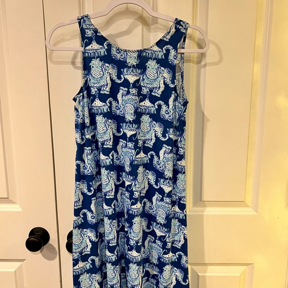 Lilly Pulitzer Dresses & Skirts - Lilly Pulitzer Kristen Dress in Joy Ride Elephant Print